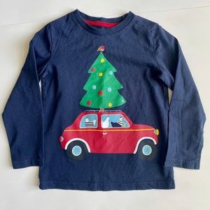 Mini Boden boys holiday shirt